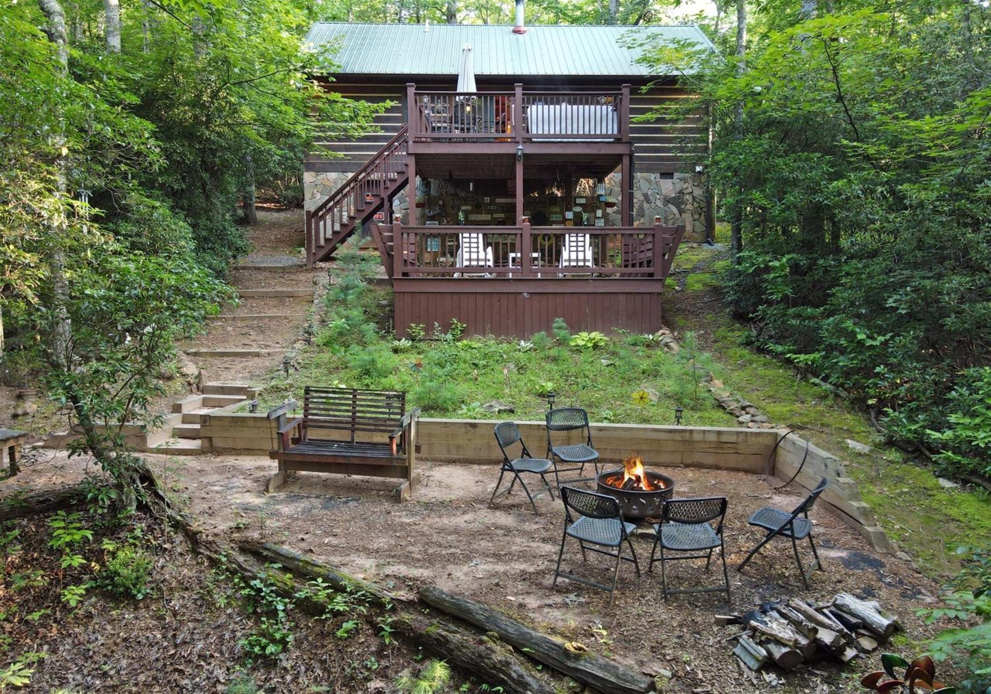 Laurel Creek- Blue Ridge Villa Luaran gambar